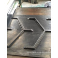 Black Material Packaging Chevron Pattern Rubber Conveyor Belt